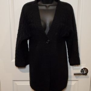 Black Knitted Cardigan
